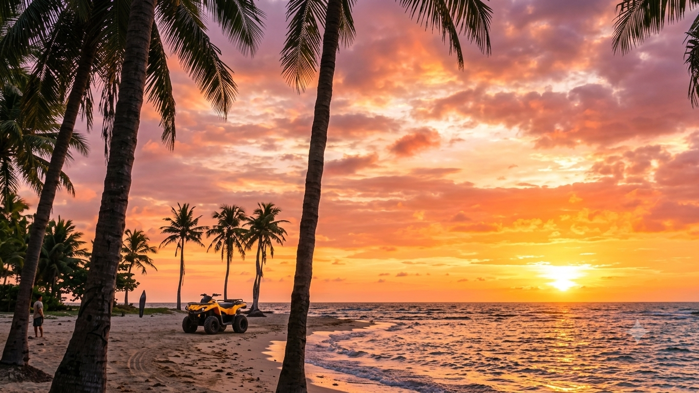 Tarkwa Bay sunset beach